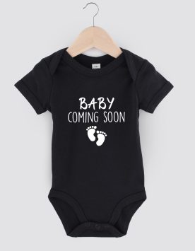 baby romper, baby coming soon